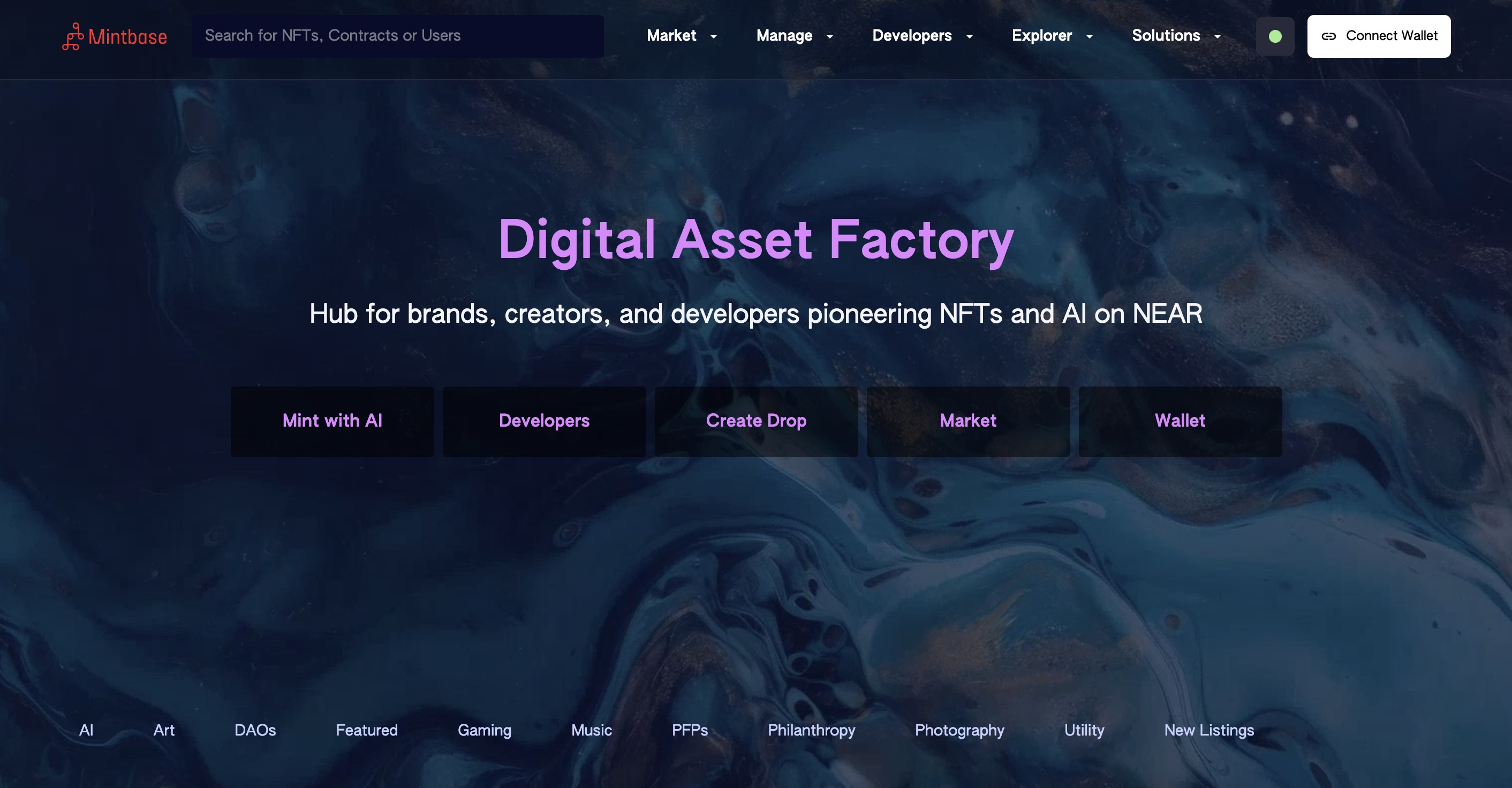 Community development at Mintbase digital assets marketplace