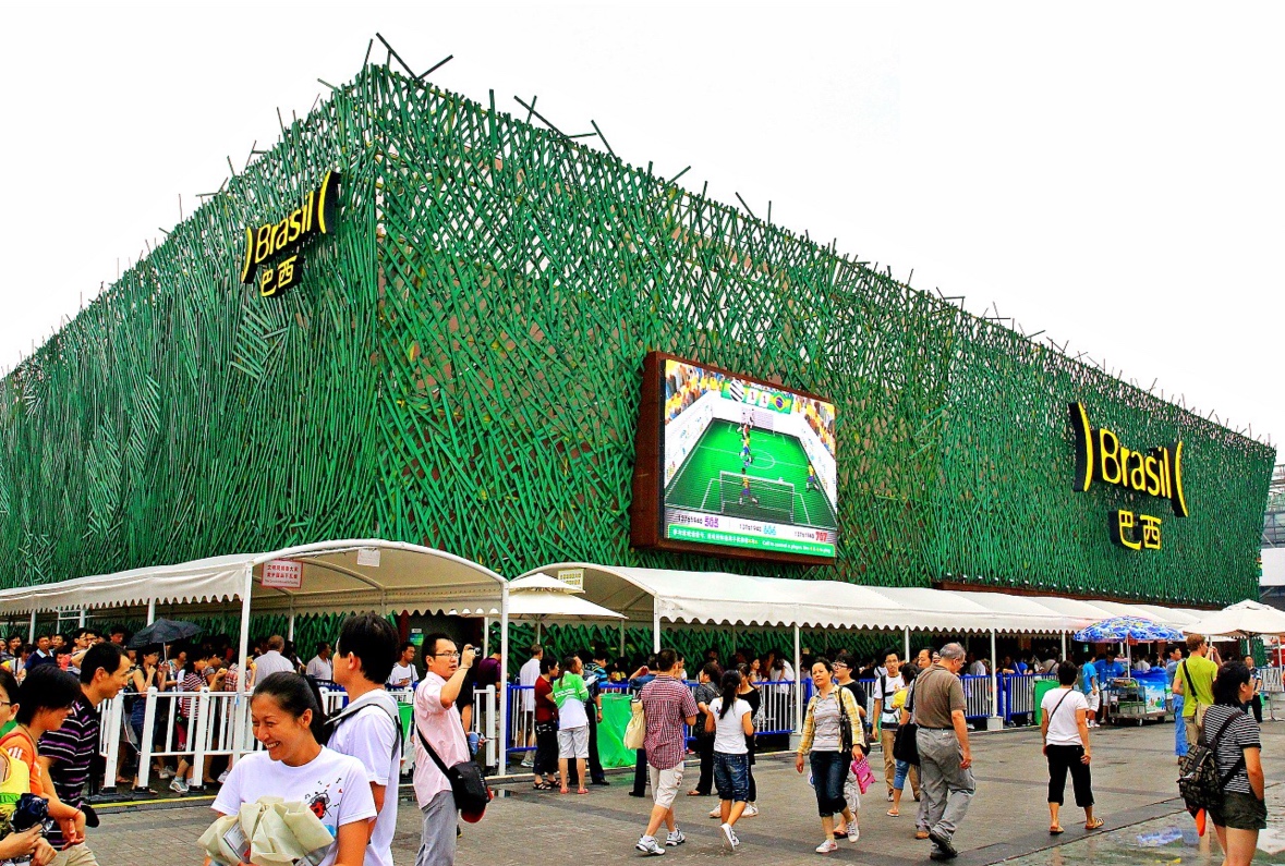 Brazil Pavilion at Shanghai 2010 World Expo with SYMA Asia